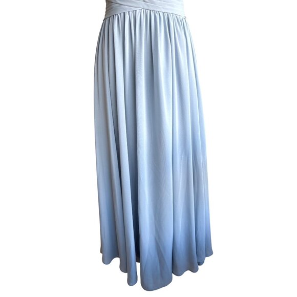 JJ's House Dusty Blue Bridesmaid Prom Formal Pagent Dress Size 4 /6 - Picture 4 of 10